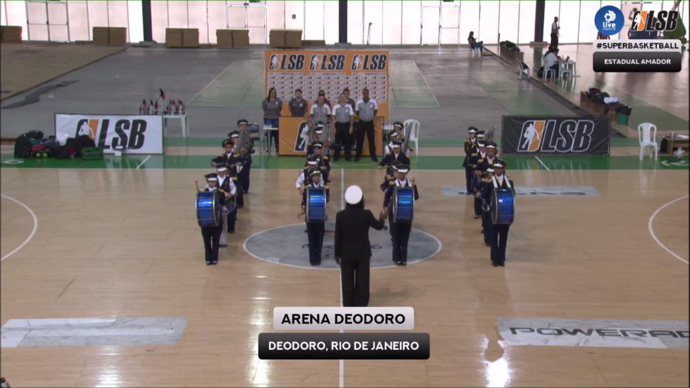 Apresentação da Banda Marcial