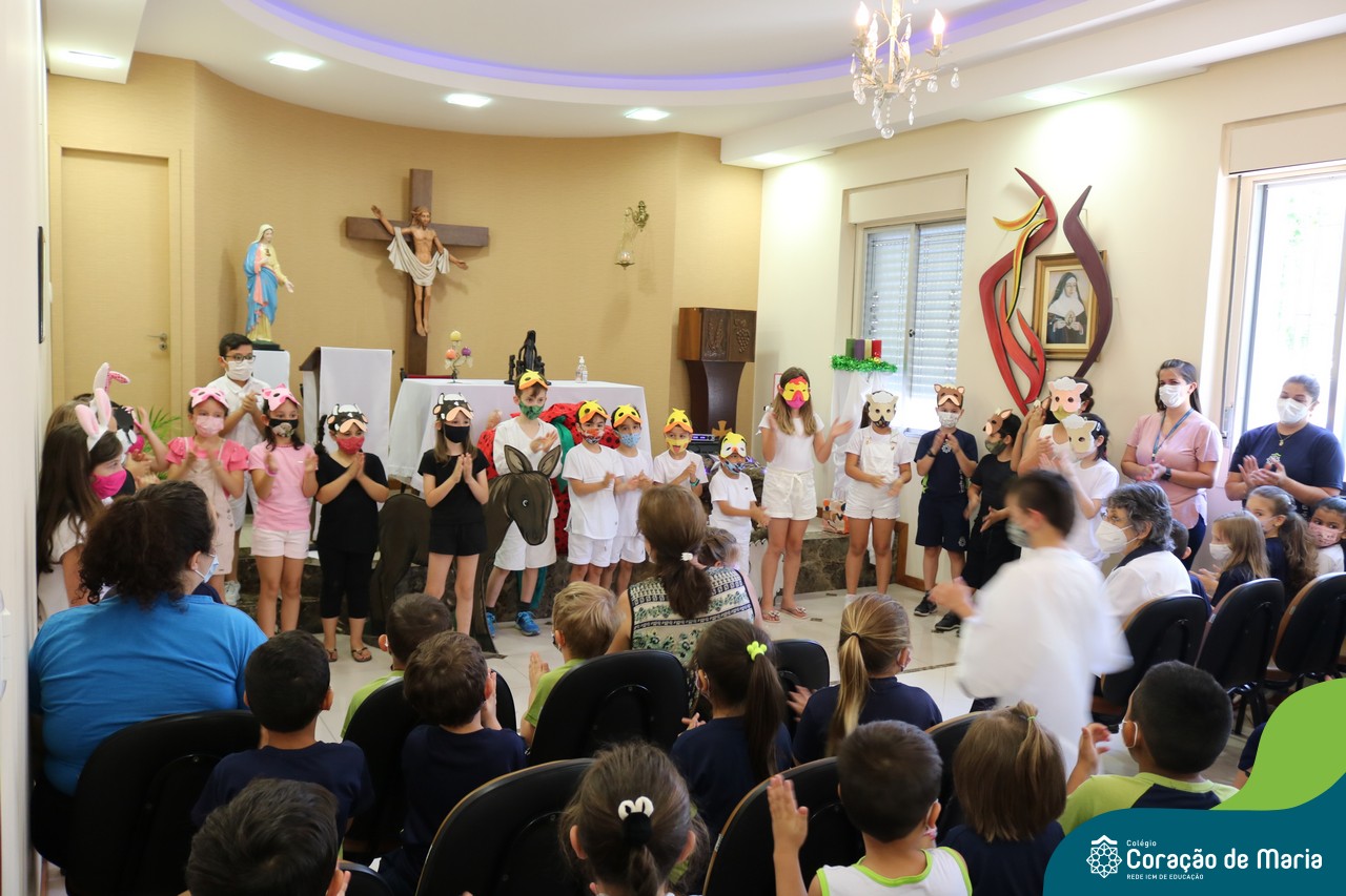 O Natal e seus encantos: apresentação do teatro da Turma do Extracurricular. – Colégio Coração de Maria | Rede ICM O Natal e seus encantos: apresentação do teatro da Turma do Extracurricular. – Colégio Coração de Maria | Rede ICM