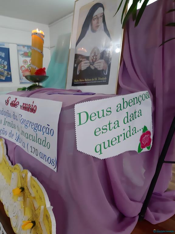 170 anos da Congregação das Irmãs do Imaculado Coração de Maria
