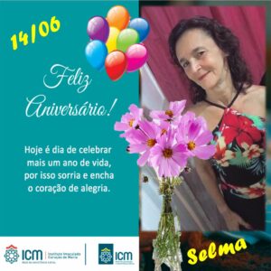 Aniversariar é sorrir diariamente, é ser feliz 