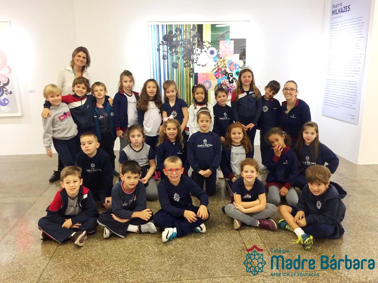 Visita exposição “Beatriz Milhazes” – Sesc Lajeado
