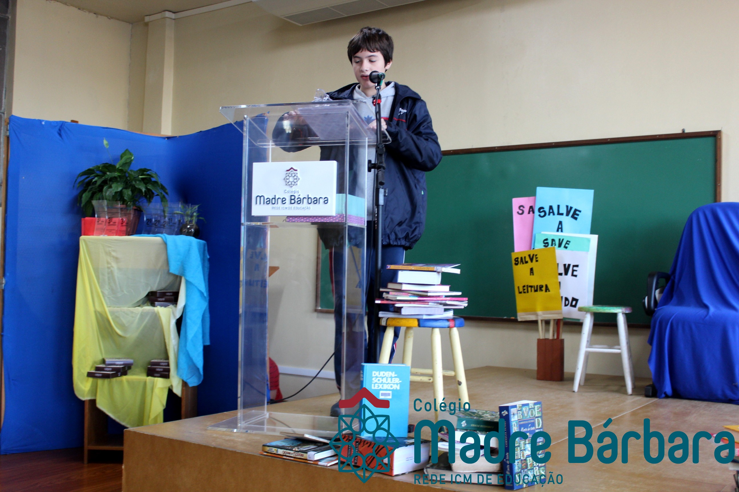 Alunos do CMB participam do II Concurso de Leitura