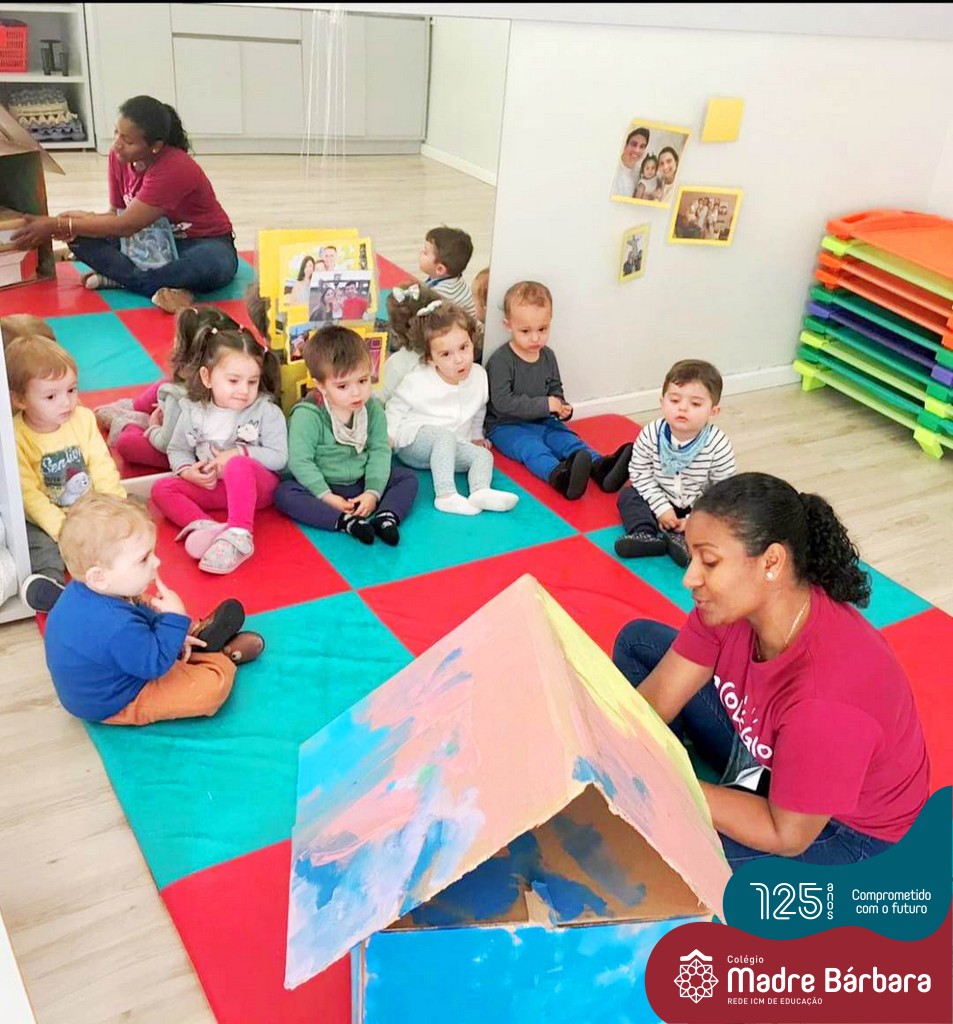 Aula de Educação Física – Espaço Multiuso – Colégio Madre Bárbara