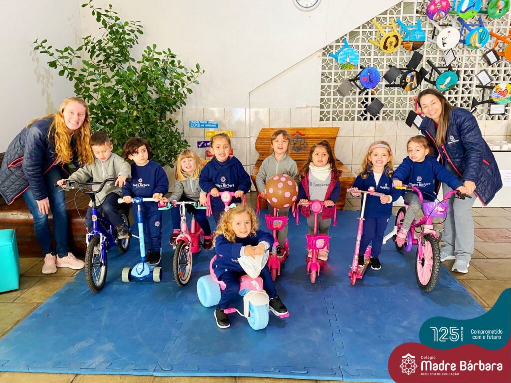 Aula de Educação Física – Espaço Multiuso – Colégio Madre Bárbara