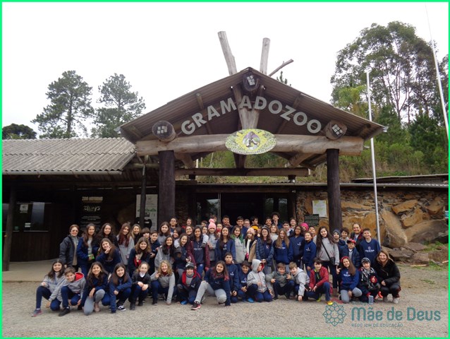 Saída de estudos: GramadoZoo - 5ºano - Colégio Mãe de Deus