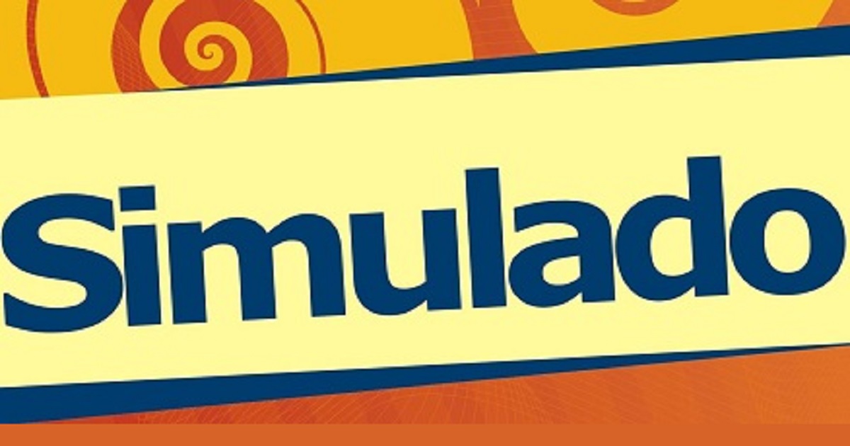 Clique e avalie o Simulado …