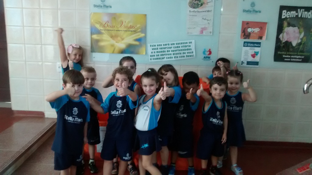 Turma do Pré 1A realiza doações de brinquedos