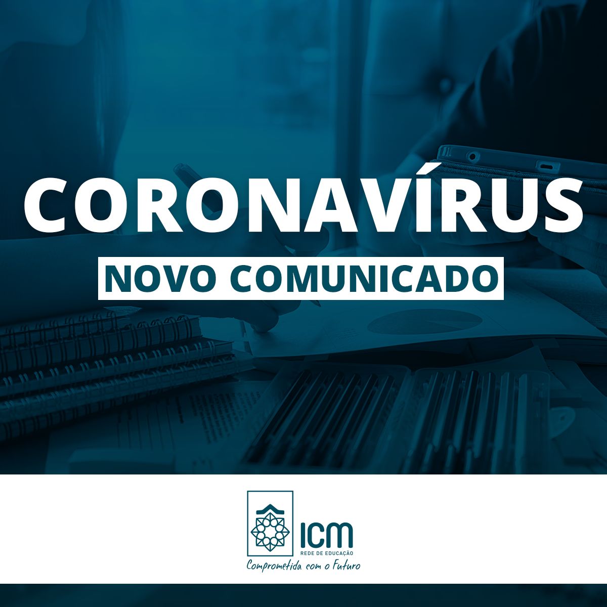 COMUNICADO – Suspensão das aulas por tempo indeterminado